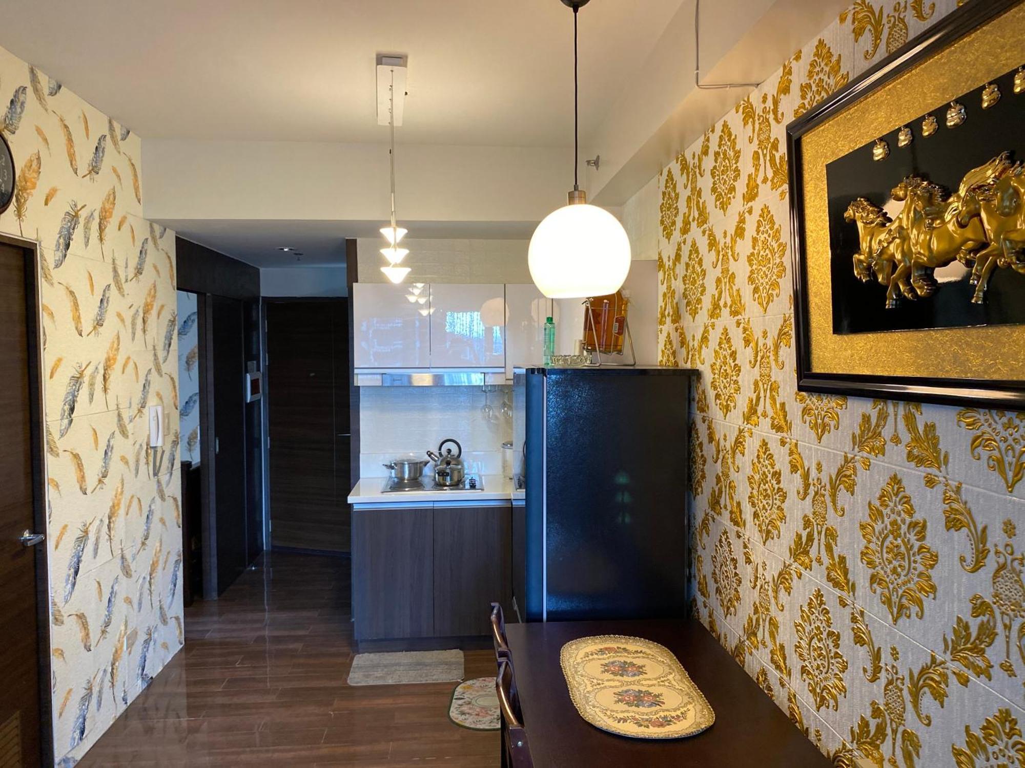 Luxury Urban Bliss-stylish 3 Bedroom 4room Makati Oasis In Air Apartment Manila