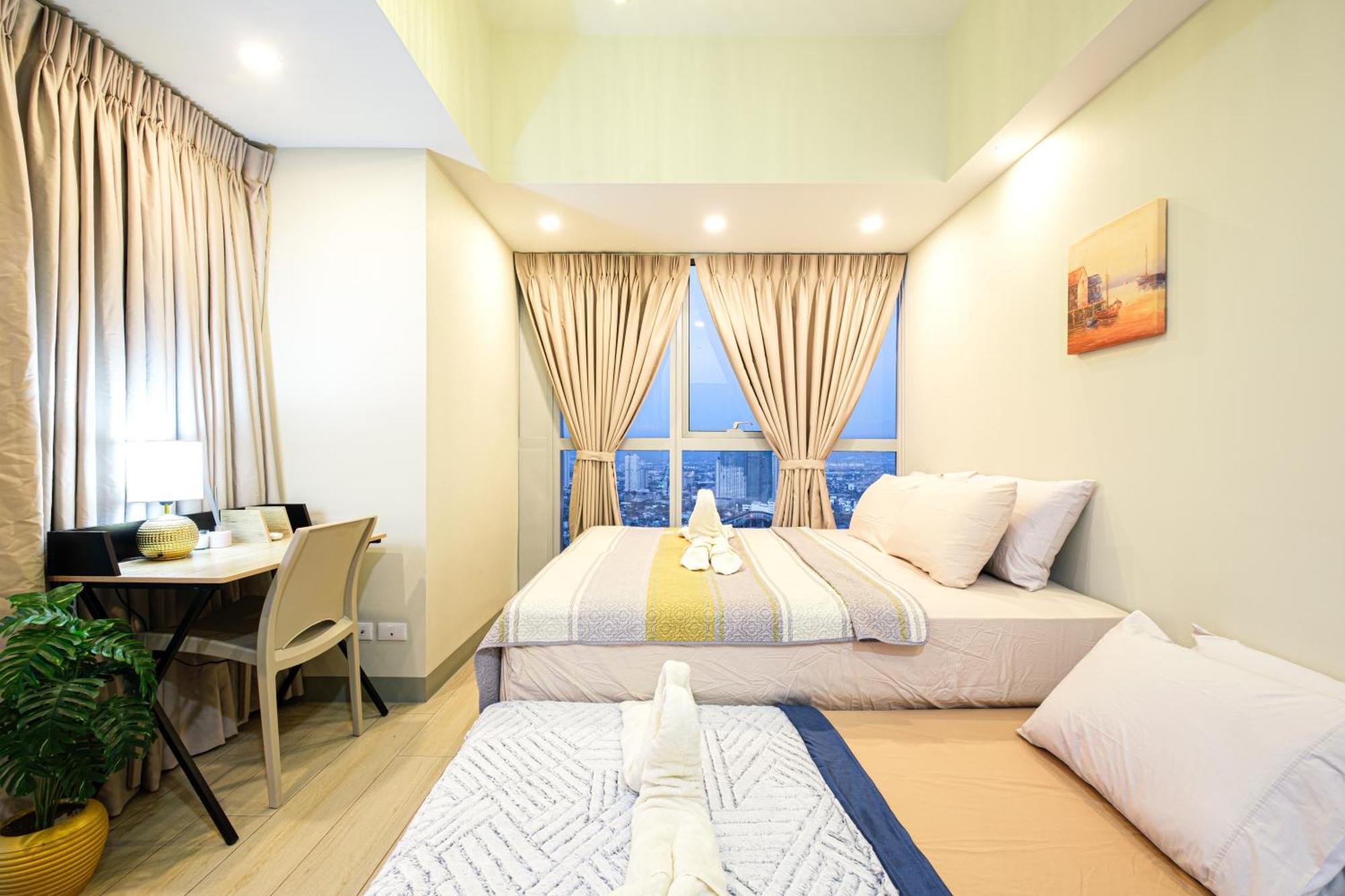 Apartment Premium 3br Uptownbgc W/ Bathtub & Balcony