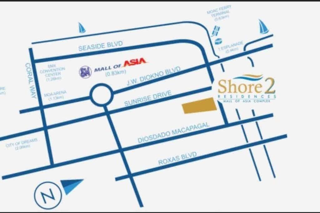Posh 1 Bedroom Unit+ Netflix*wifi @ Shore 2 *
