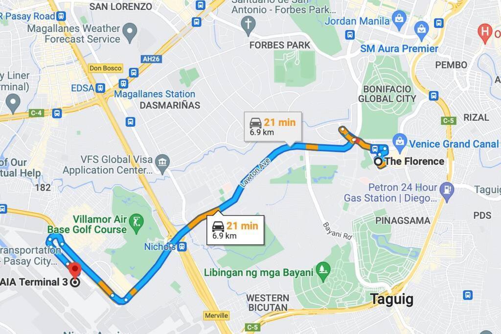 Venice Luxury Linked To Venice Mall, Nr Naia * Manila
