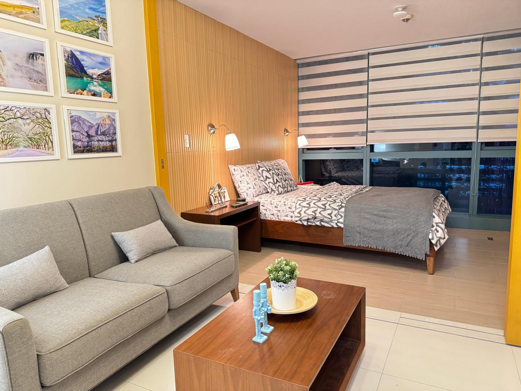 1 Bedroom Uptown Bgc Cozy Netflix 200mb Wi-fi Apartment *