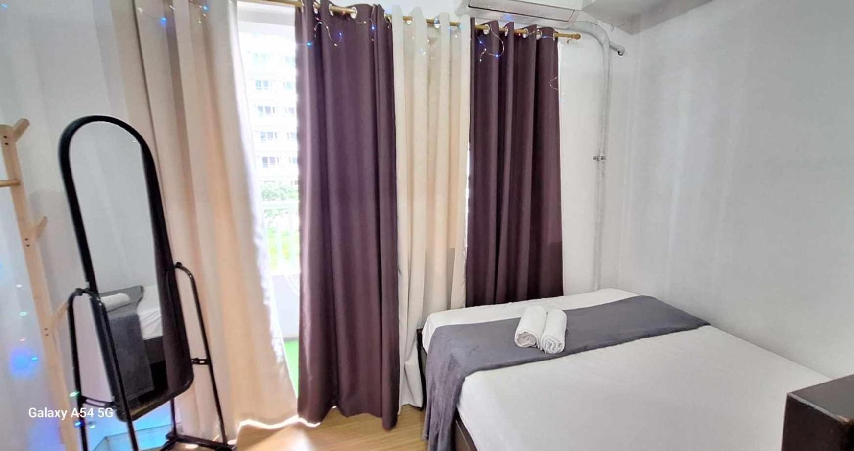 Apartment Bright And Cozy 1 Bedroom With Balcony Pool View And Wifi In Grace Residences *