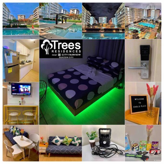 Apartment Trees Residences Staycation Evol's Place *