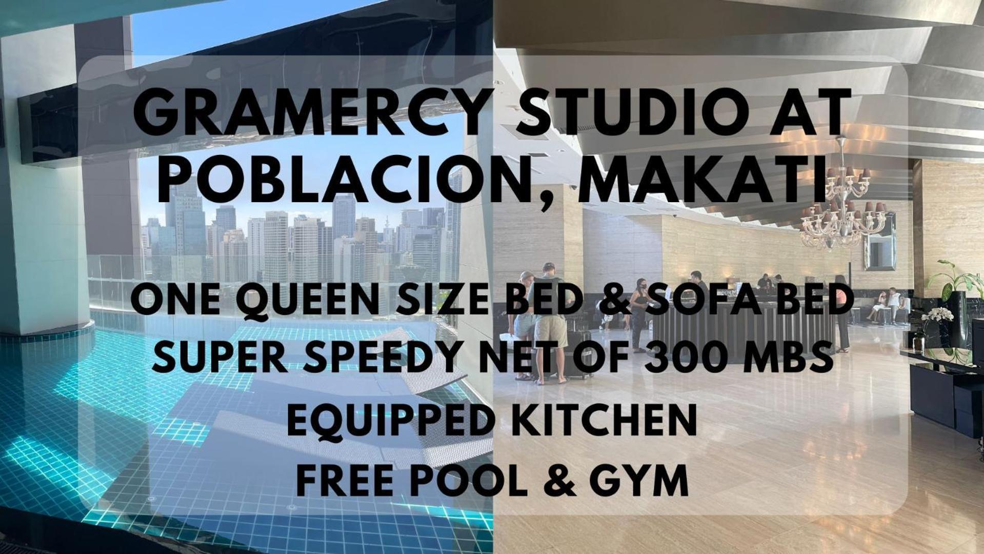 Apartamento For 4 With 300mbs Internet At Heart Of Makati