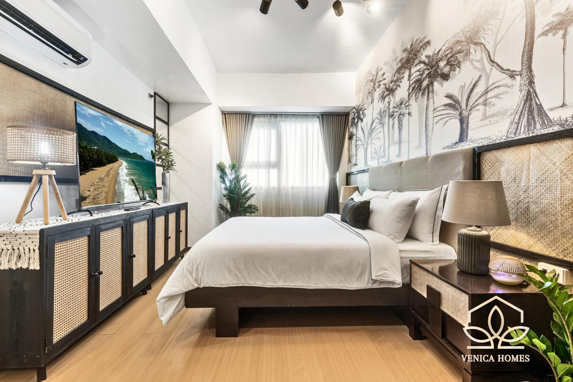 Apartment Tropical Oasis W/ The View Of Bgc + Netflix Manila