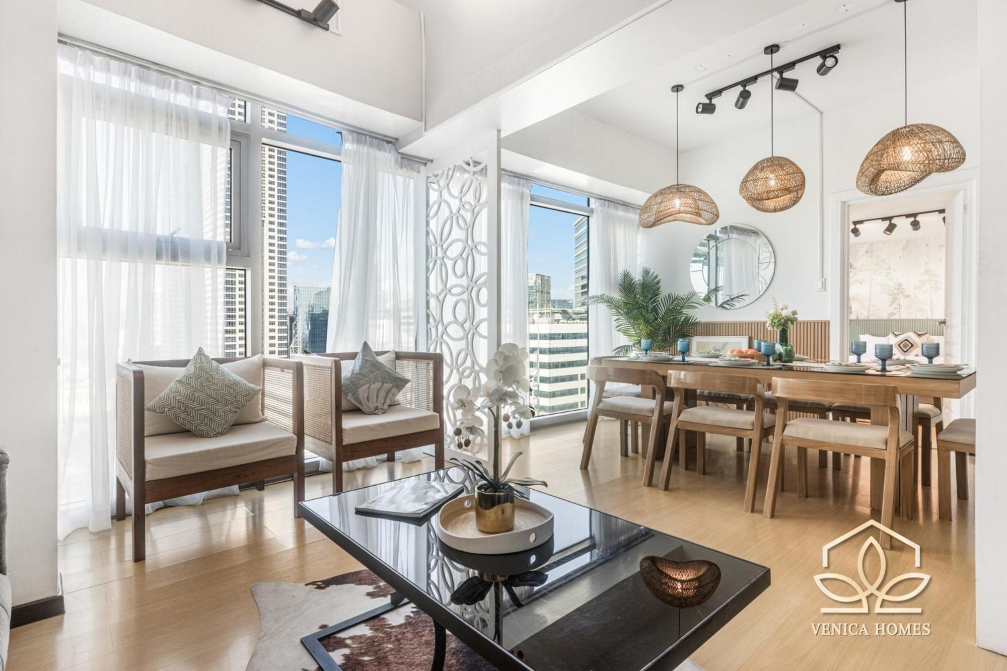 Apartment Tropical Oasis W/ The View Of Bgc + Netflix