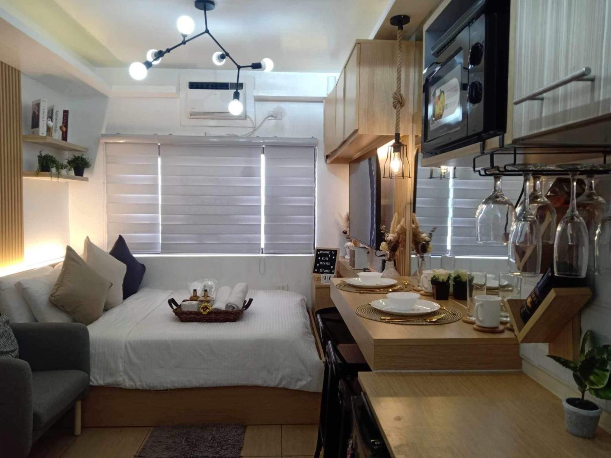 Alabang Unit W/ High Speed Fiber Wifi Apartment *