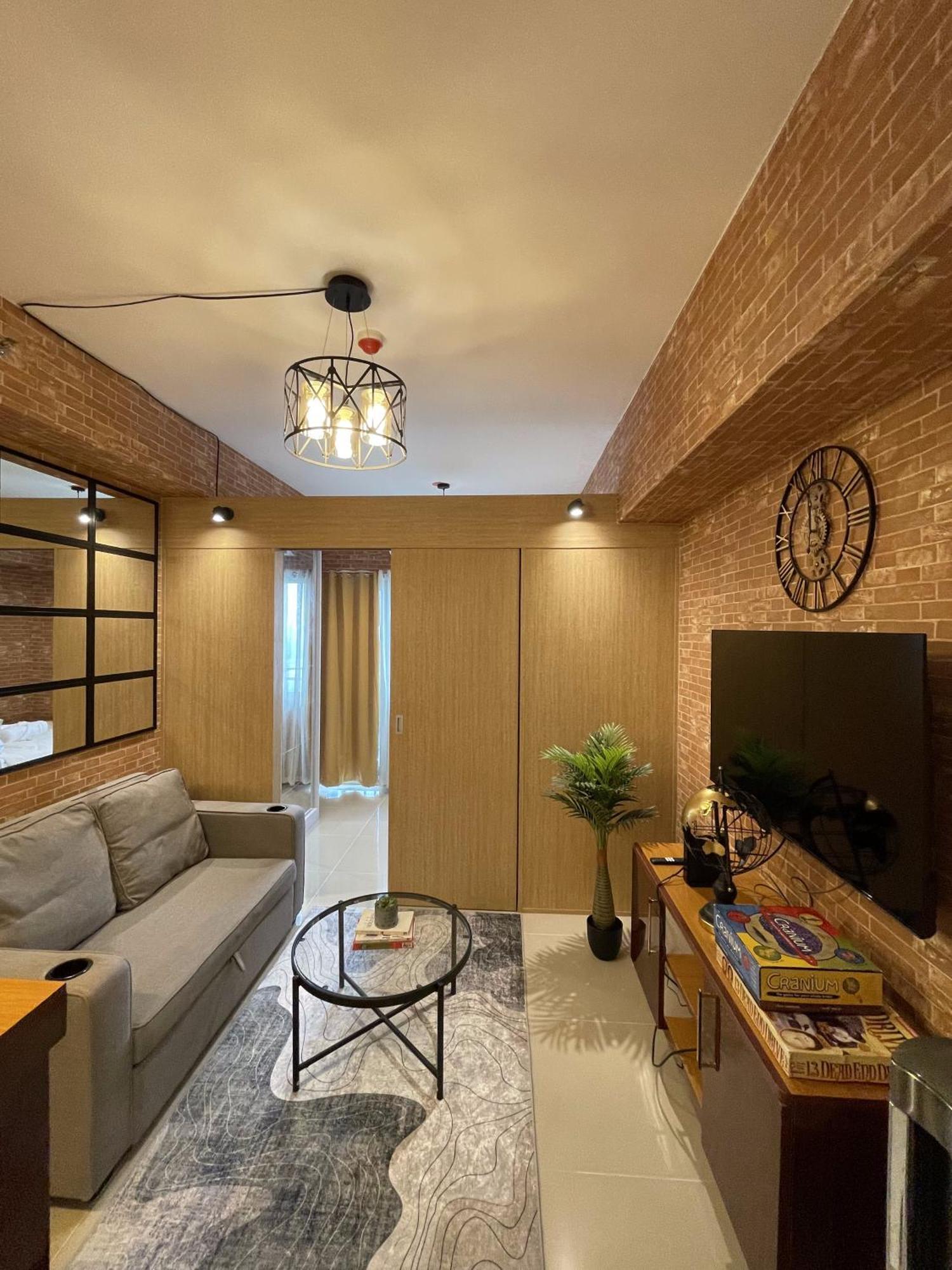 Grass Residences Industrial-themed Staycation Apartment Manila