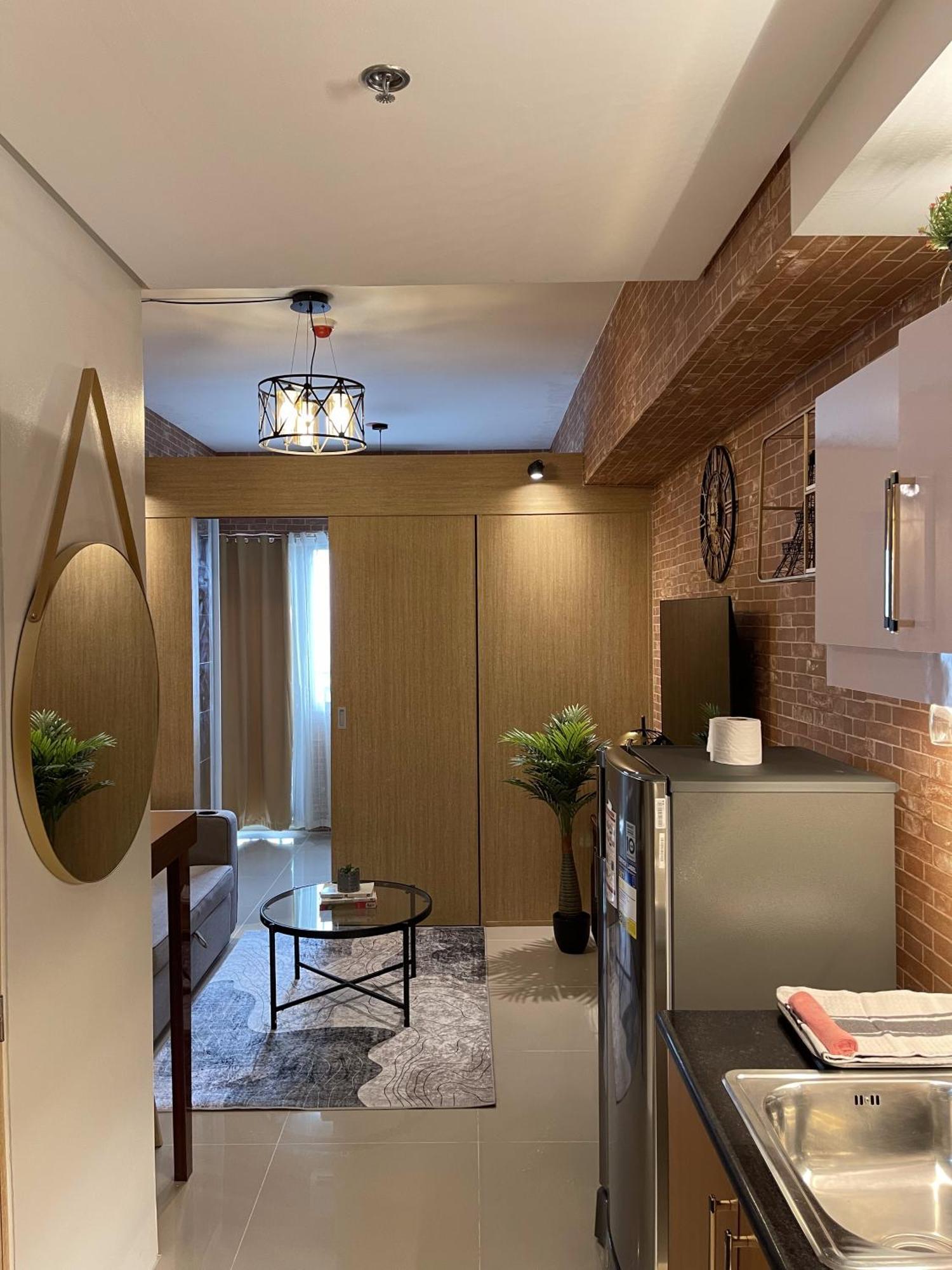 Grass Residences Industrial-themed Staycation Apartment