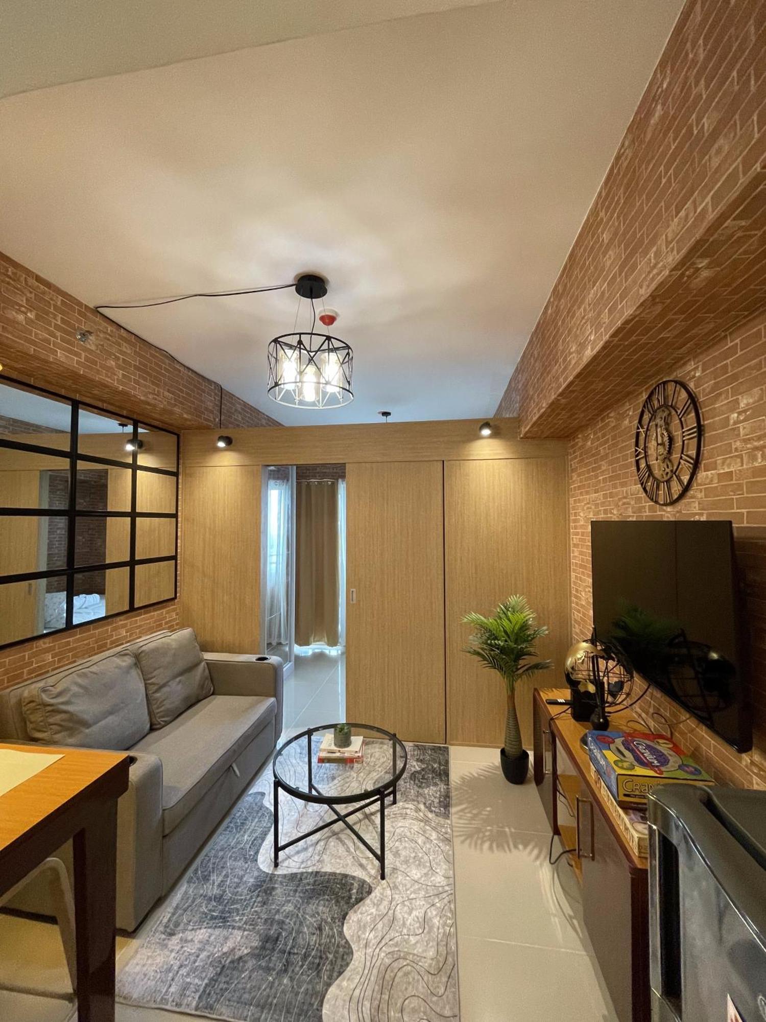 Grass Residences Industrial-themed Staycation Apartment Manila