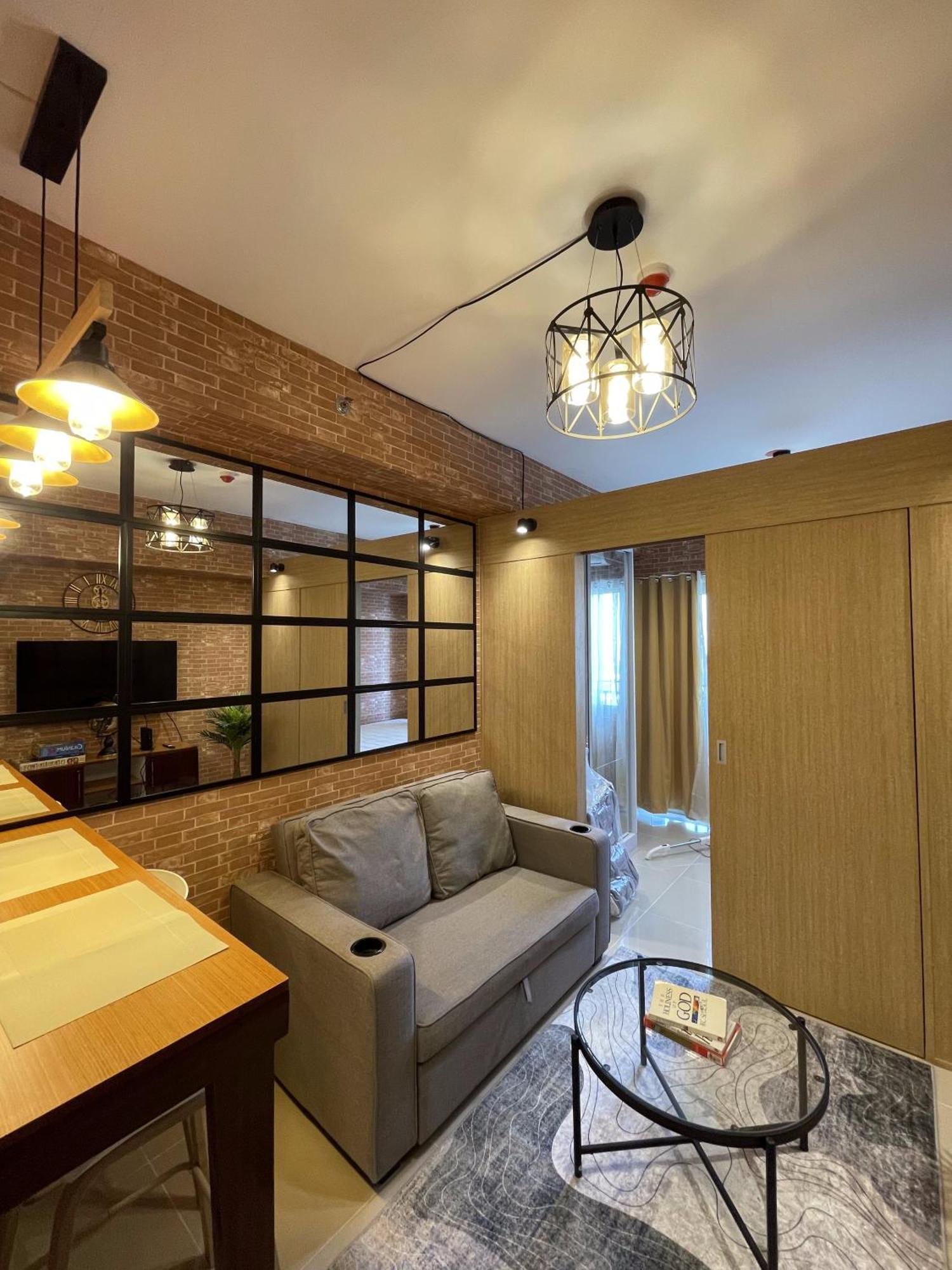 Grass Residences Industrial-themed Staycation Apartment Manila