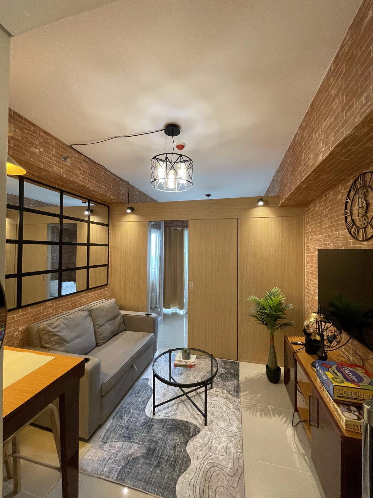 Grass Residences Industrial-themed Staycation Apartment Manila