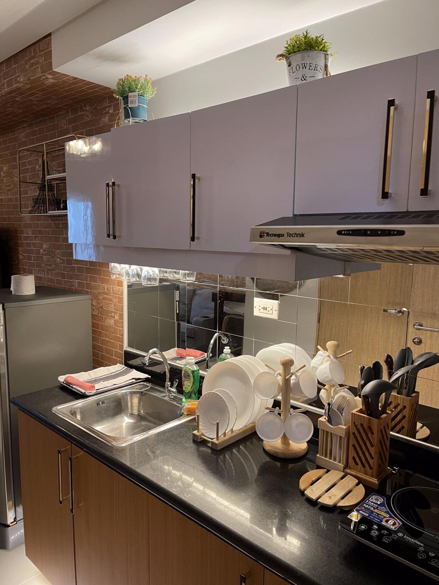 Apartment Grass Residences Industrial-themed Staycation Manila