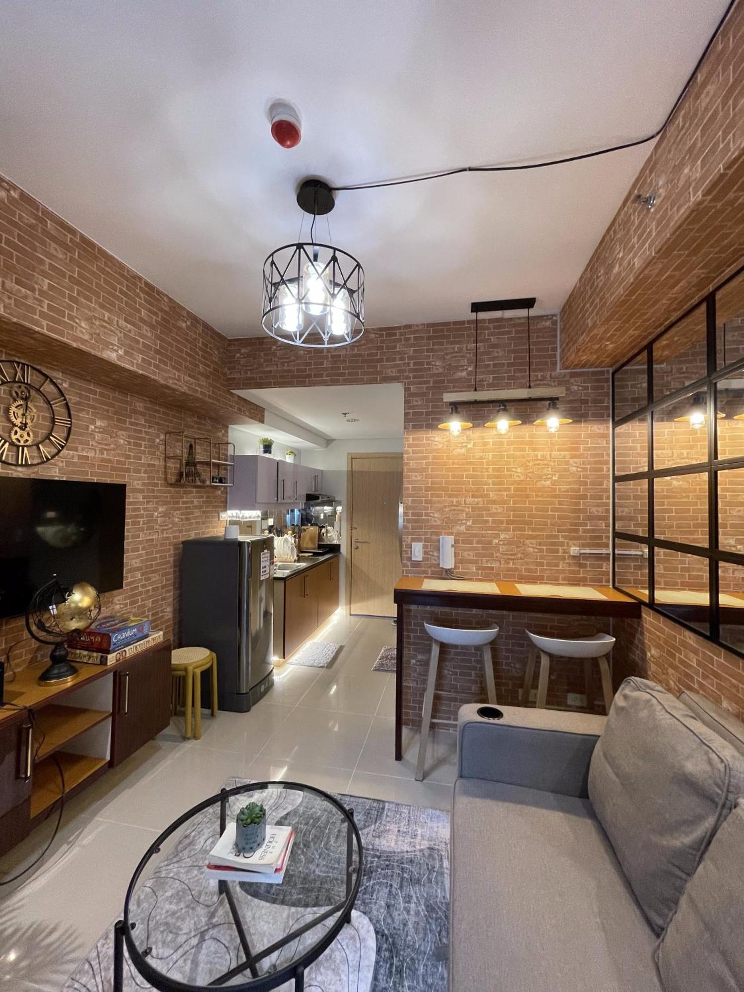Grass Residences Industrial-themed Staycation Apartment