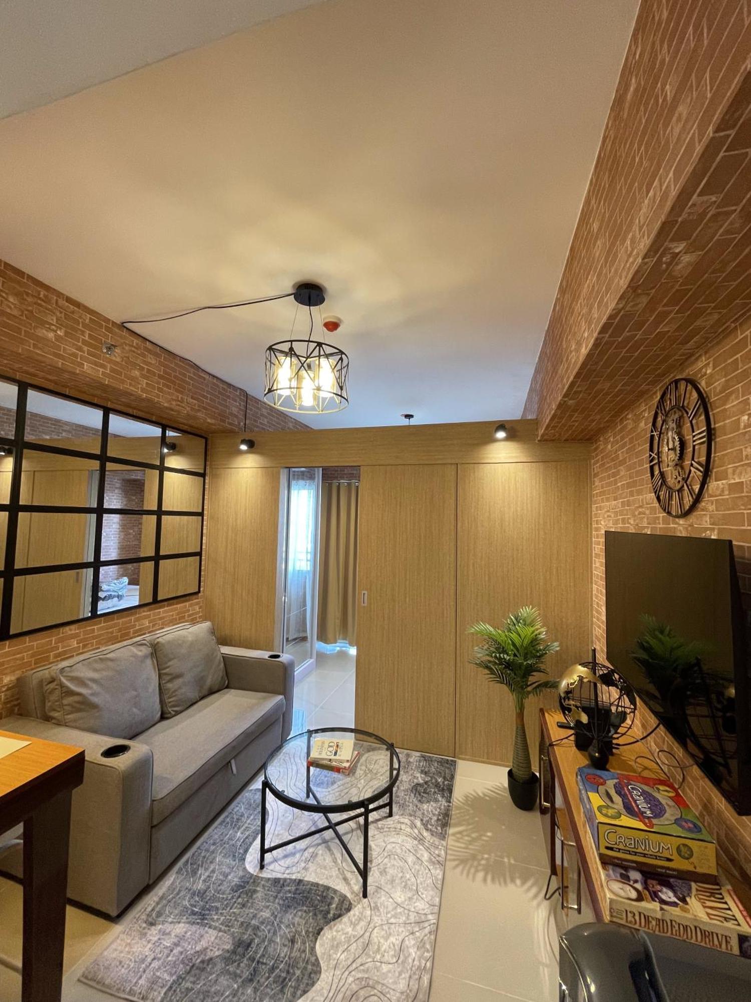 Grass Residences Industrial-themed Staycation Apartment Manila