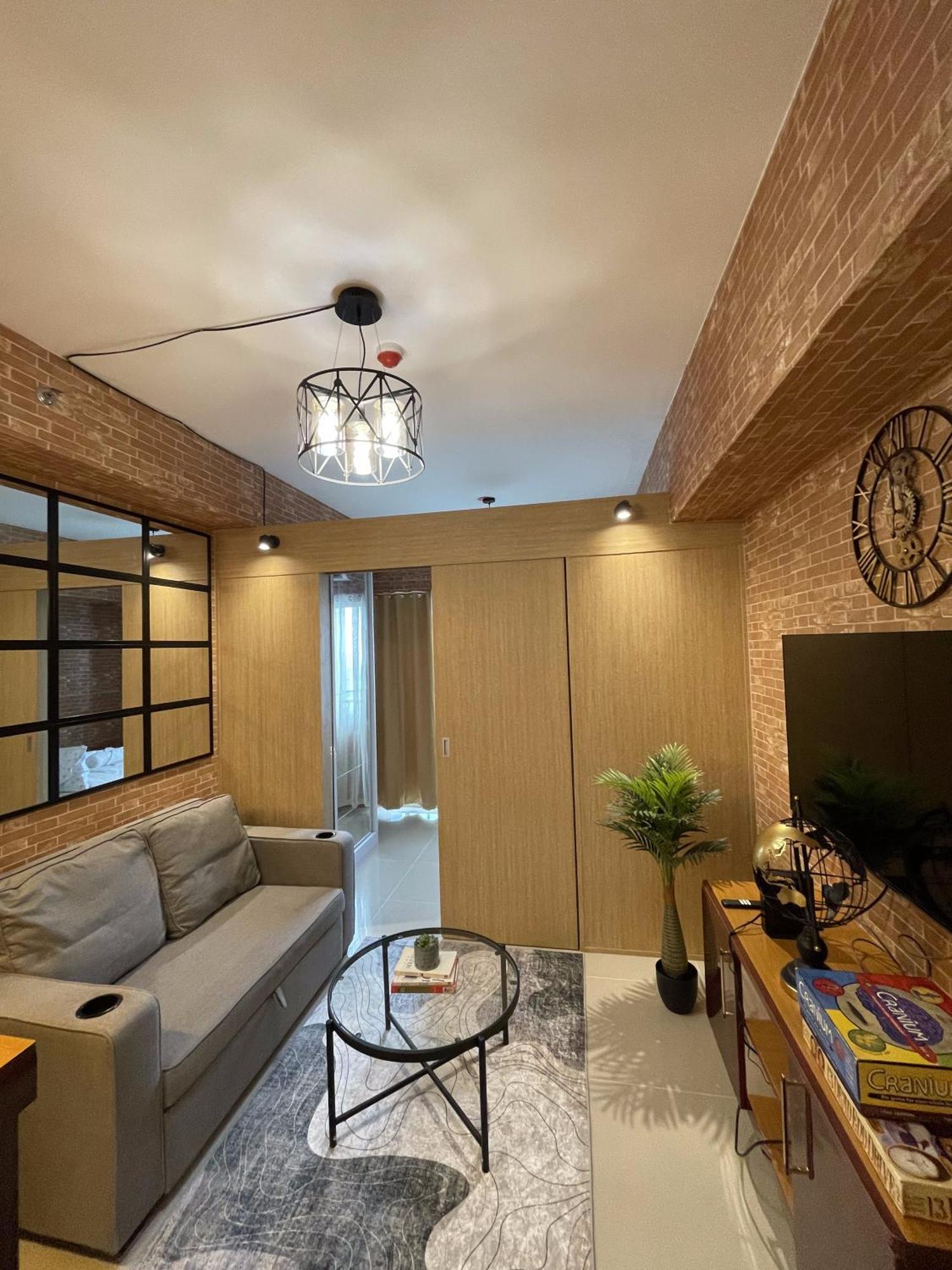 Grass Residences Industrial-themed Staycation Apartment
