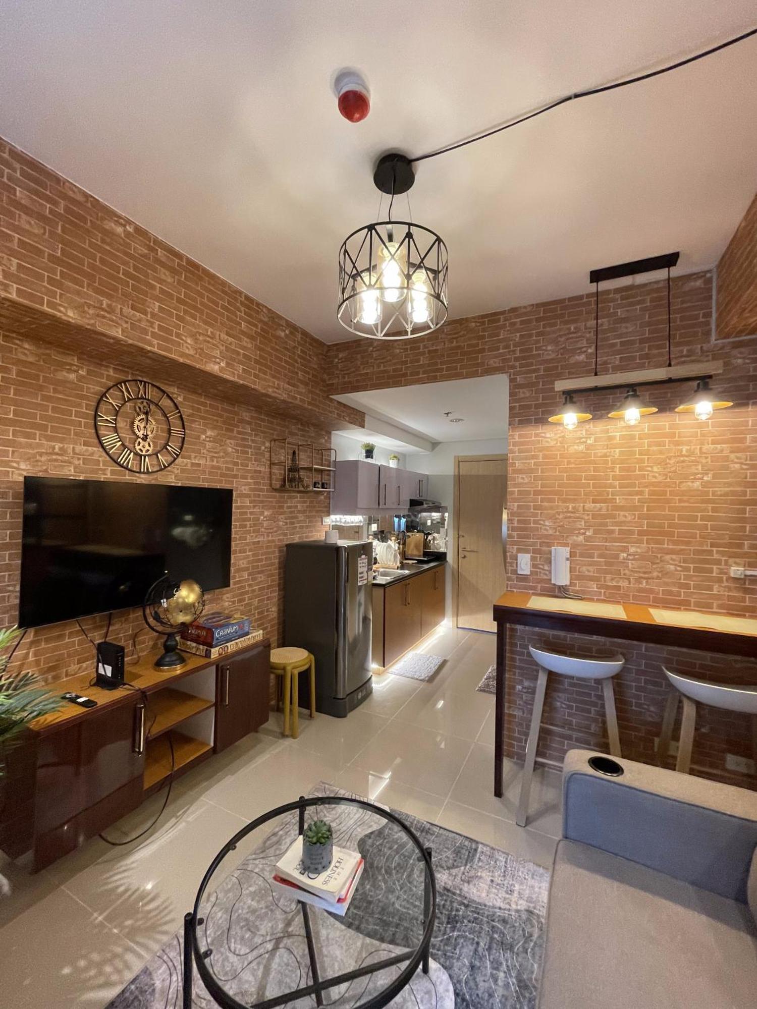 Grass Residences Industrial-themed Staycation Apartment