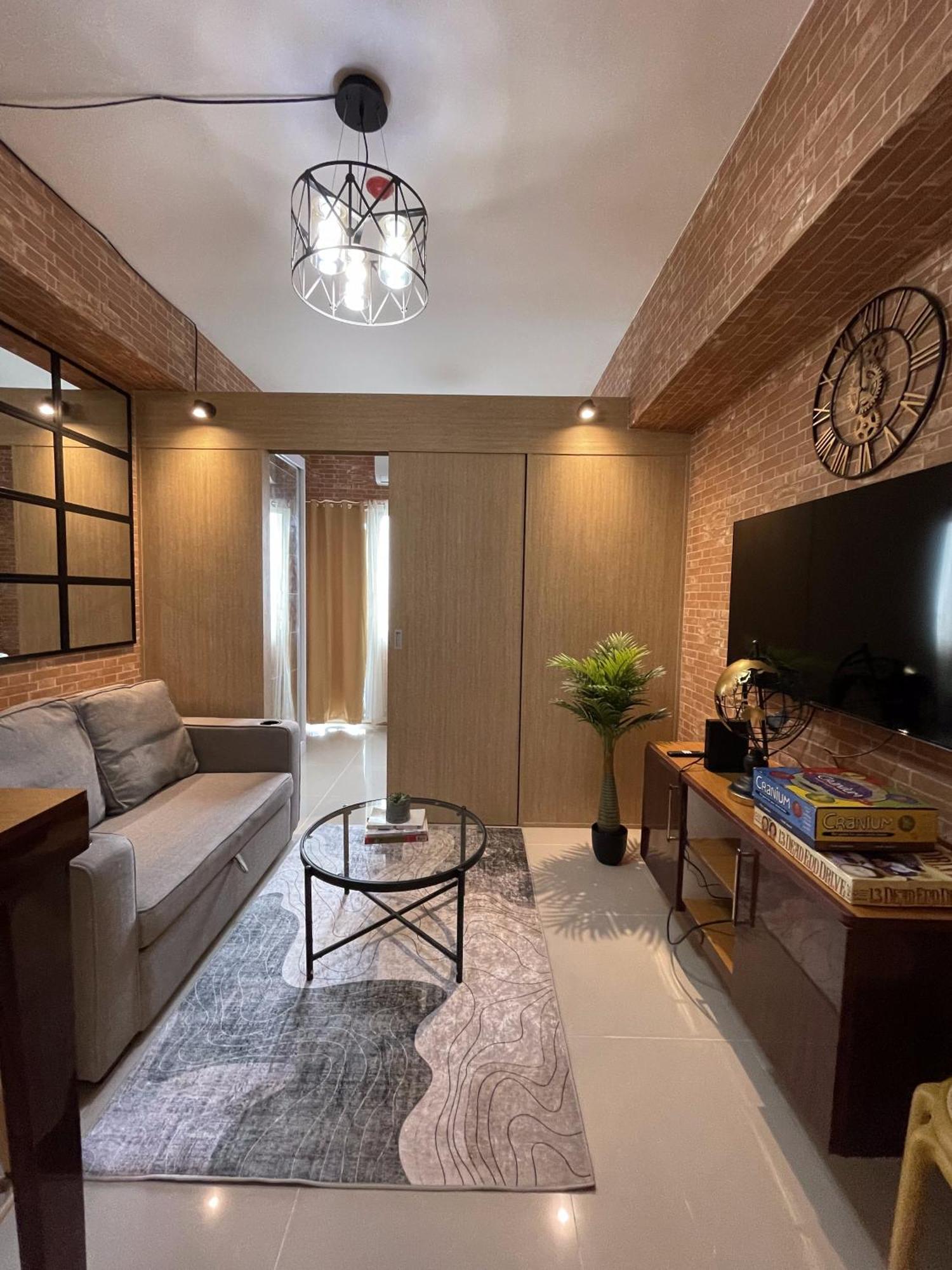 Grass Residences Industrial-themed Staycation Apartment