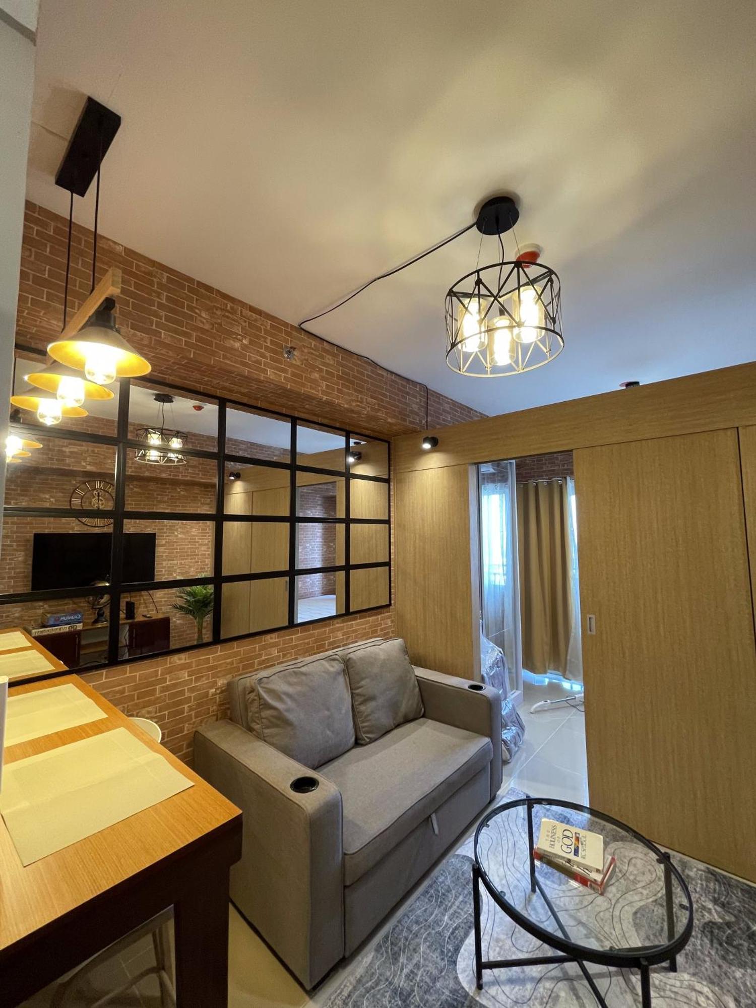 Grass Residences Industrial-themed Staycation Apartment