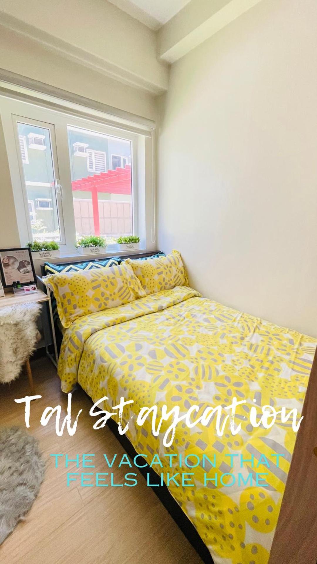 Apartment Tal Staycation 1 Bedroom 1 Bathroom & Kitchen ,neflix,up To 300 To 400 Mbps High Speed Internet Cozy,spacious,accessible New Unit At Smdc Trees Quezon