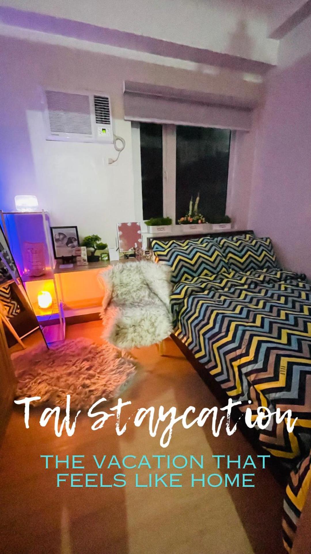 Apartment Tal Staycation 1 Bedroom 1 Bathroom & Kitchen ,neflix,up To 300 To 400 Mbps High Speed Internet Cozy,spacious,accessible New Unit At Smdc Trees Quezon Manila