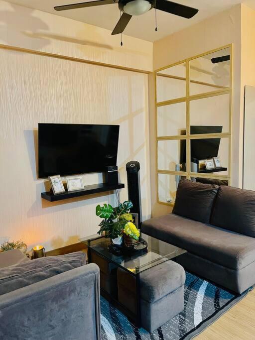 Apartment Stylish 1 Bedroom Near Bgc+airport!netflix+dsny+50mbps