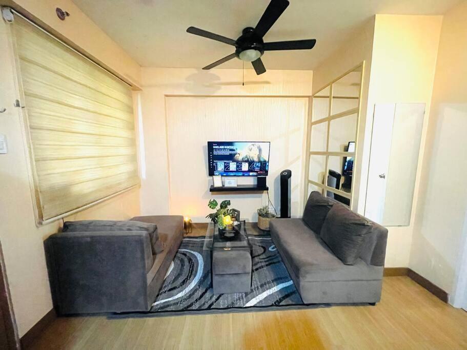 Apartment Stylish 1 Bedroom Near Bgc+airport!netflix+dsny+50mbps