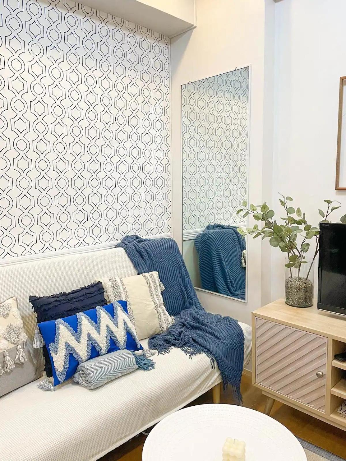 Cozy Mandaluyong With Wifi & Near Train Station Apartment *