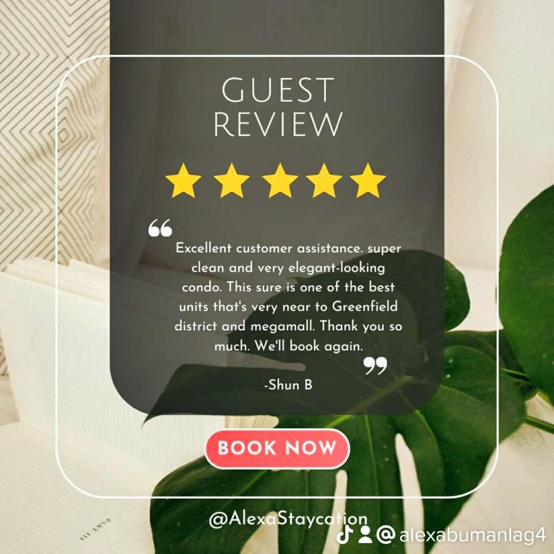 Alexa In Fame Residences Mandaluyong Near Sm Megamall Apartment *