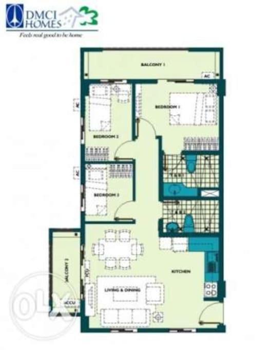 Apartment Stellar Place Near Inc 3bdr 2bath Manila