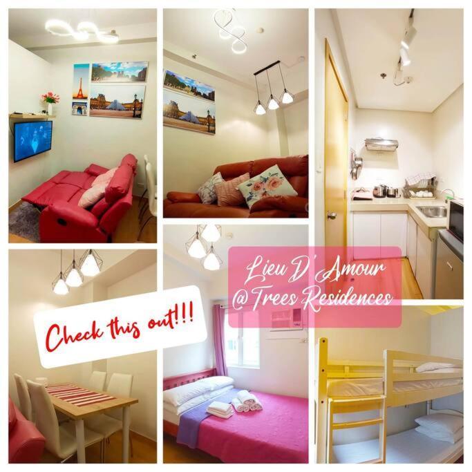 George 2br Netflix Pool Wi-fi Trees Residences Qc Apartment Manila