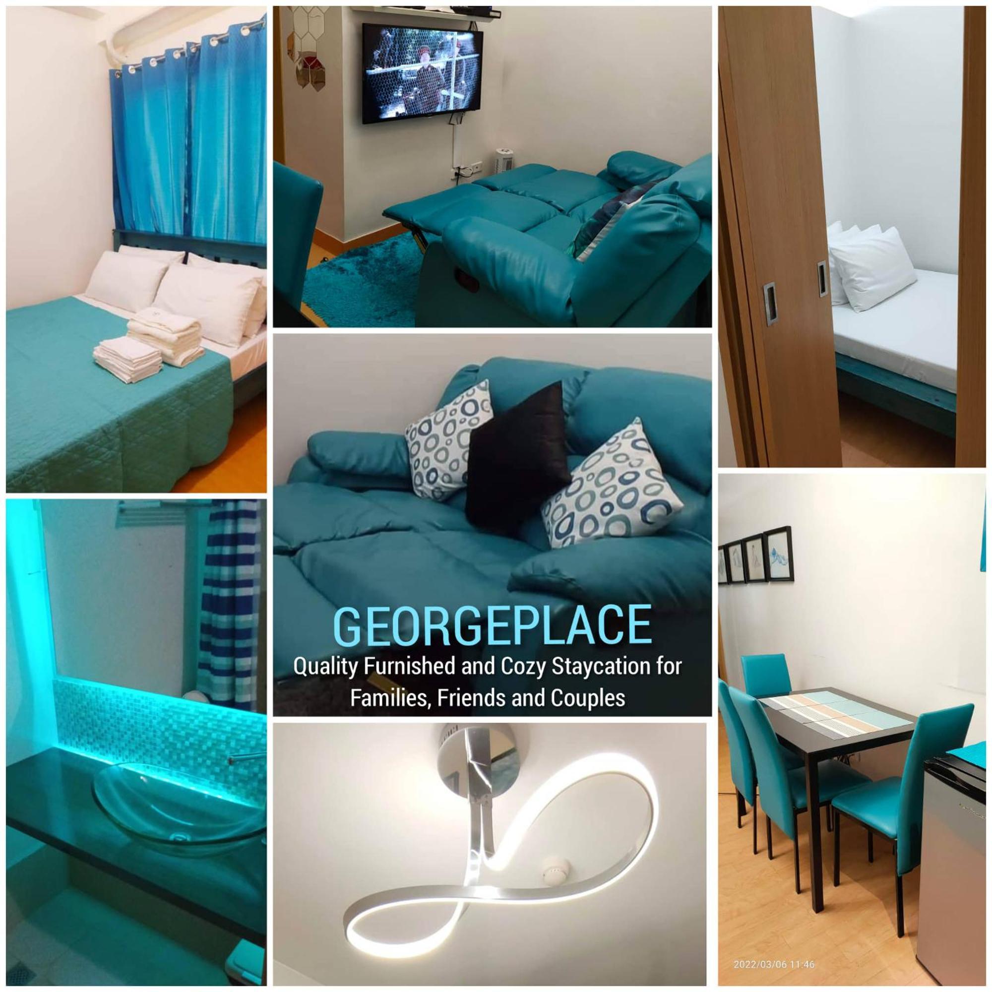 Apartment George 2br Netflix Pool Wi-fi Trees Residences Qc Manila