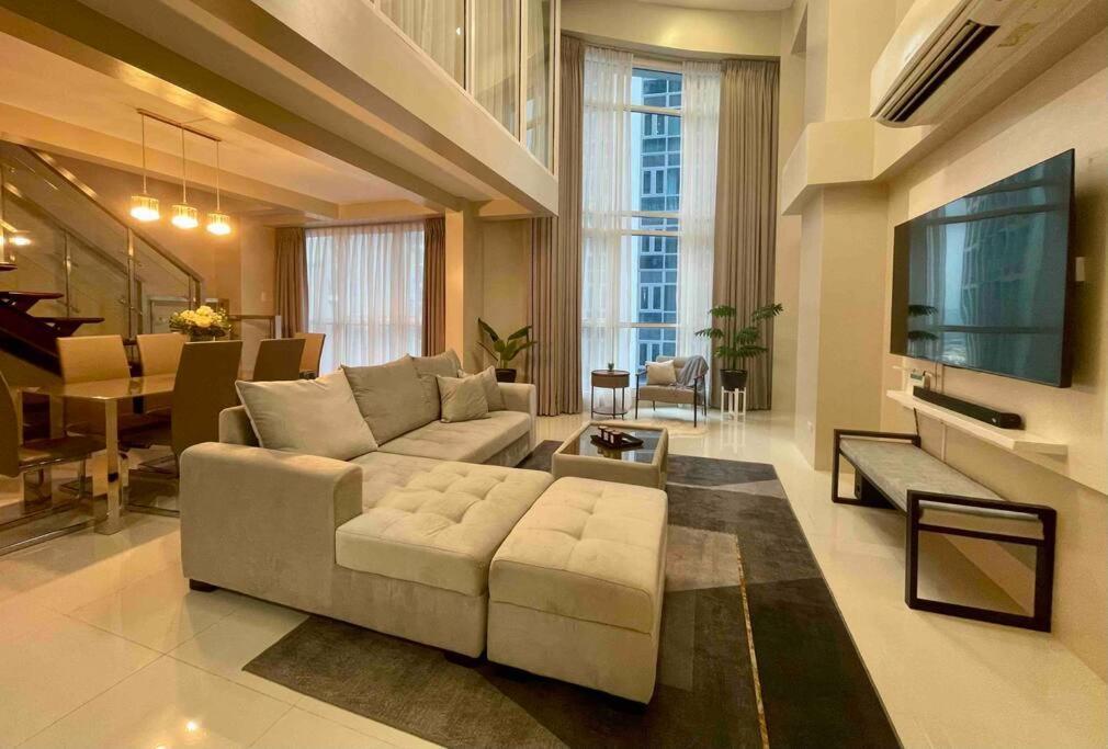Luxurious 2-bedroom Loft In Eastwood City, Quezon Modern Comfort & Prime Location Apartment