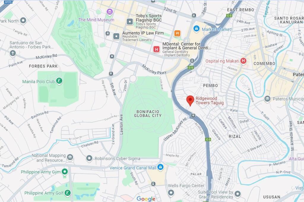 1br Condotel Ridgewood Towers Taguig #rw02 * Manila
