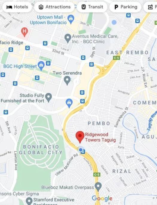 1br Condotel Ridgewood Towers Taguig #rw01