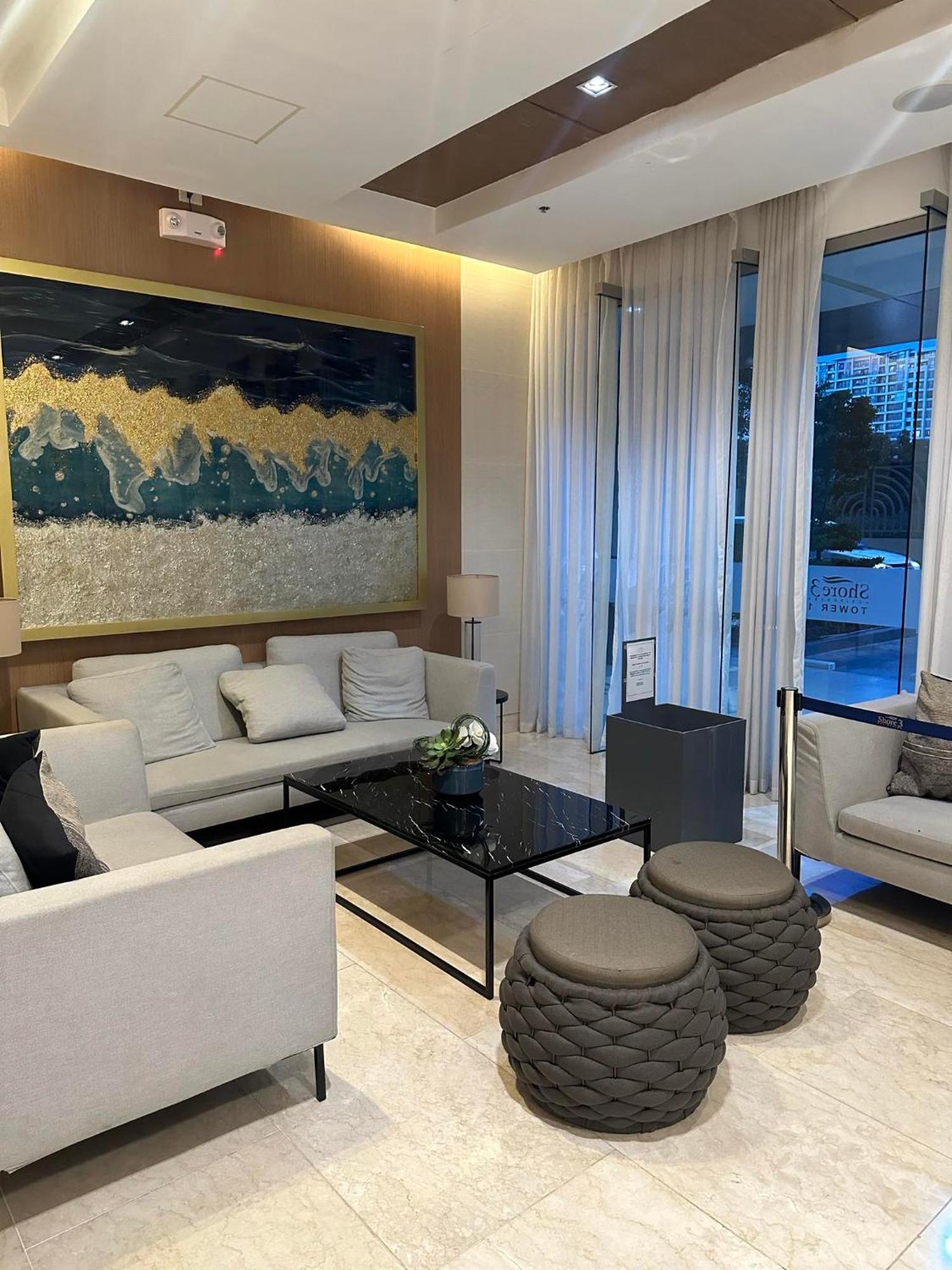 Apartment Primelocation At Shore3 Mall Of Asia, Pasay Near Airport, Casino And Bgc