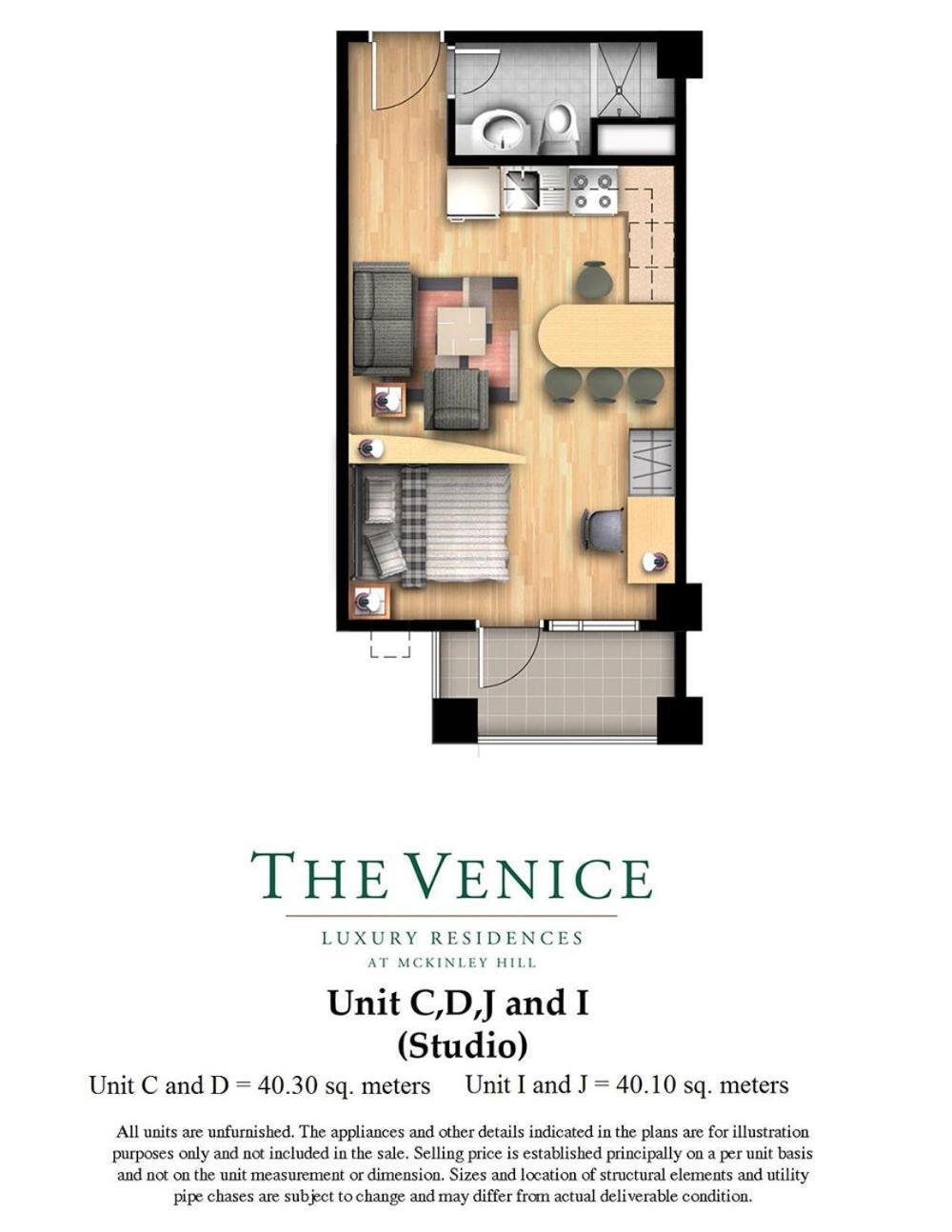 Venice In Mckinley Hill Bgc Taguig With Netflix And Wifi * Manila