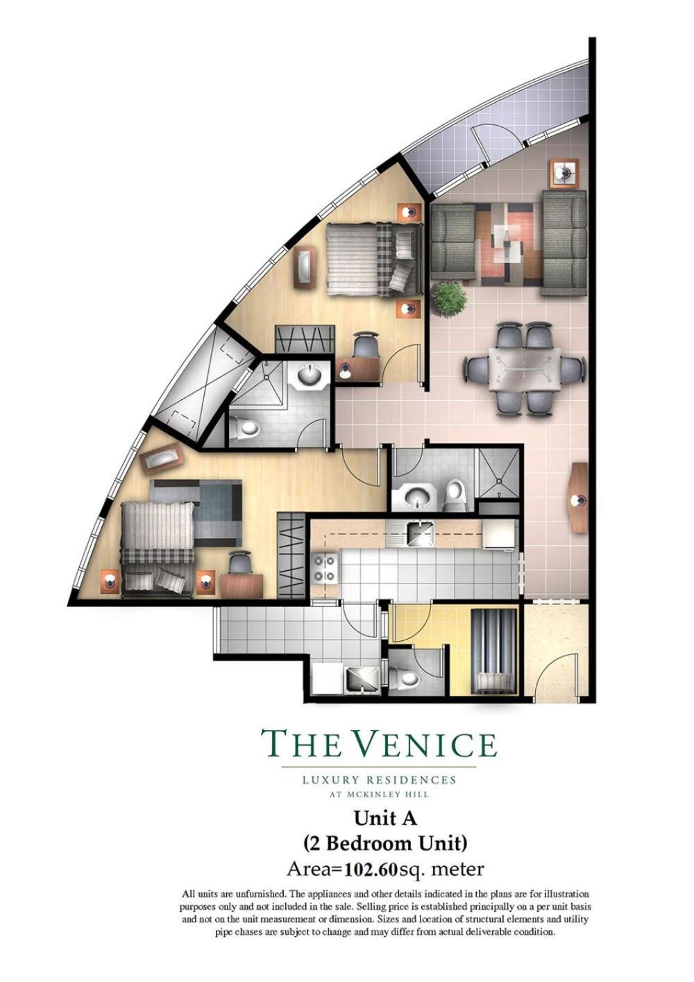 Apartment Venice In Mckinley Hill Bgc Taguig With Netflix And Wifi *