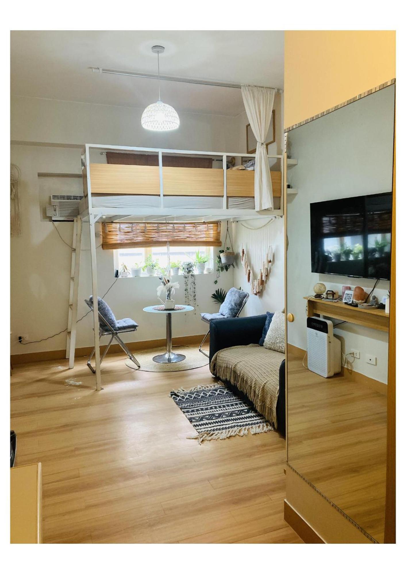 Bohemian Inspired Unit1 At Trees Residences Manila