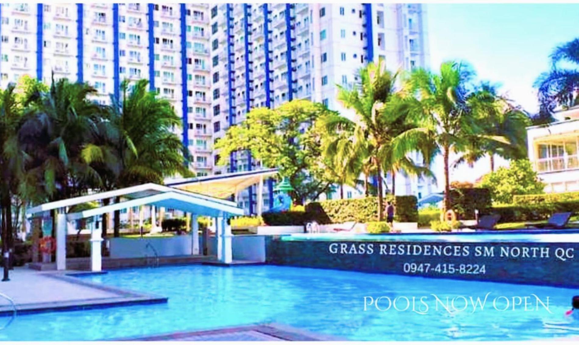 Grass Residences Malls Pools & Gardens Sm North Qc Mla Apartment