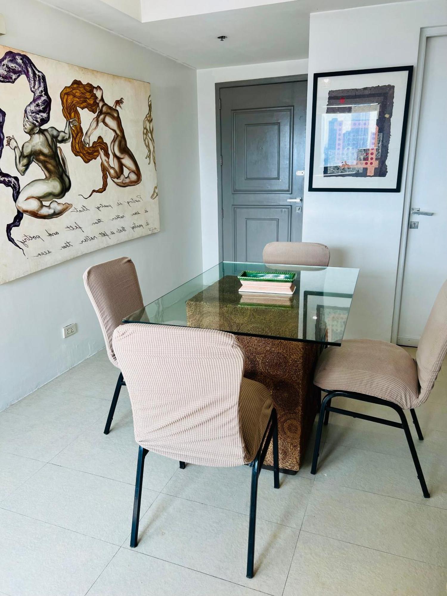 Spacious 1br Steps To Megamall Ortigas View * Manila