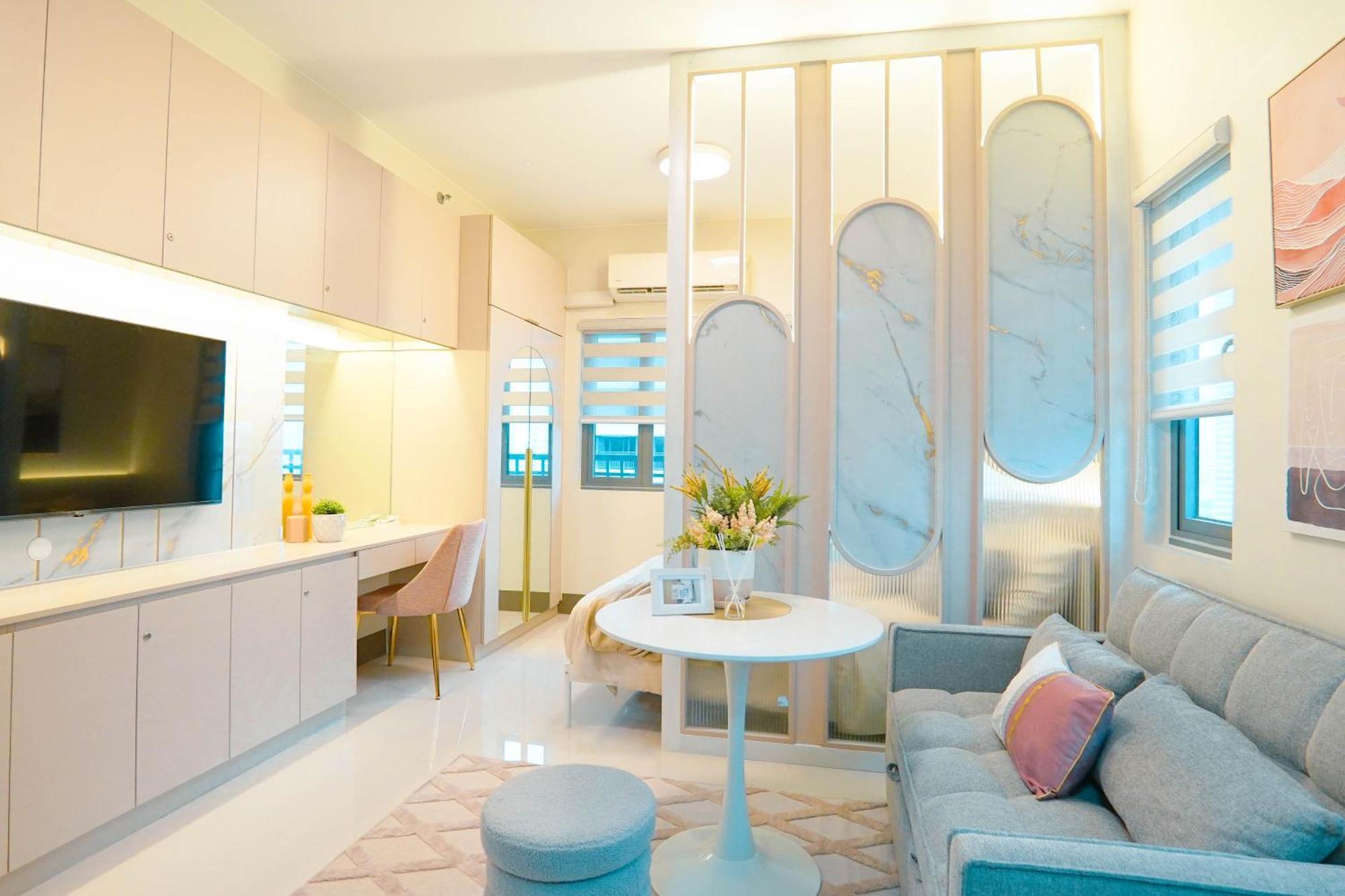Casa Eleganza At Fame Residences - 1br Corner Unit, Cbd, Gym, Pool, Wifi, Great View Manila