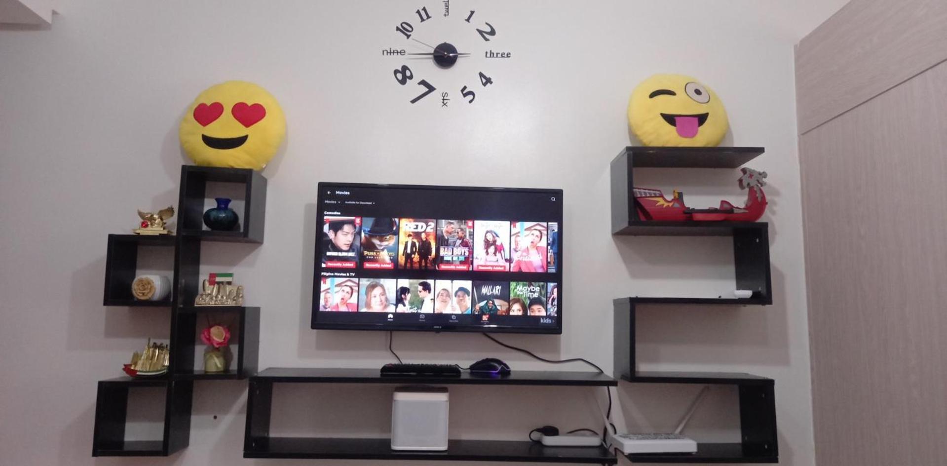 1bedroom Fully Furnished With Netflix & Free Wifi In Trees Residences