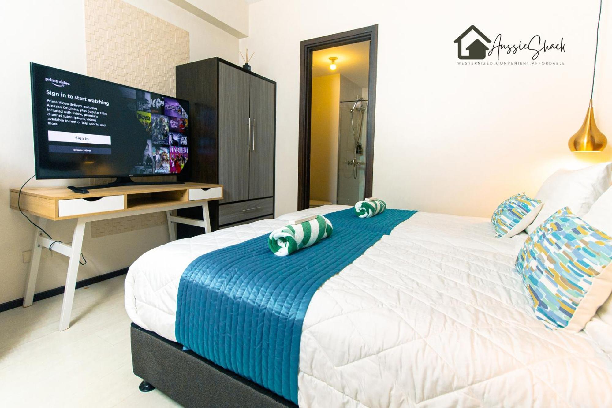 Aussie Shack - 2br Modern With Skyline View Apartment Manila