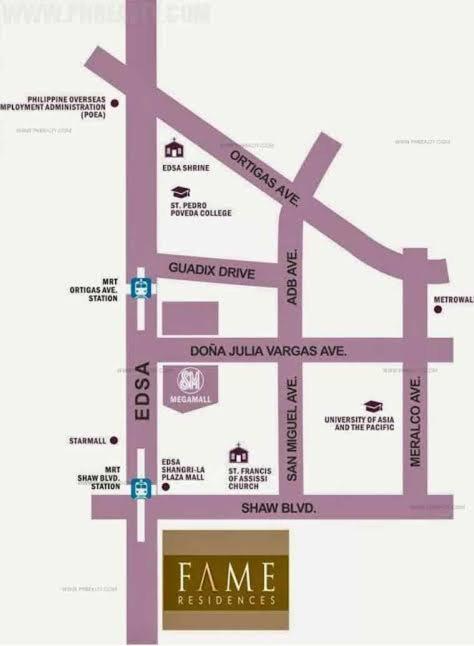 Fame Residences Mandaluyong 1 Bedroom With Two Big Tv With Balcony Apartment Manila