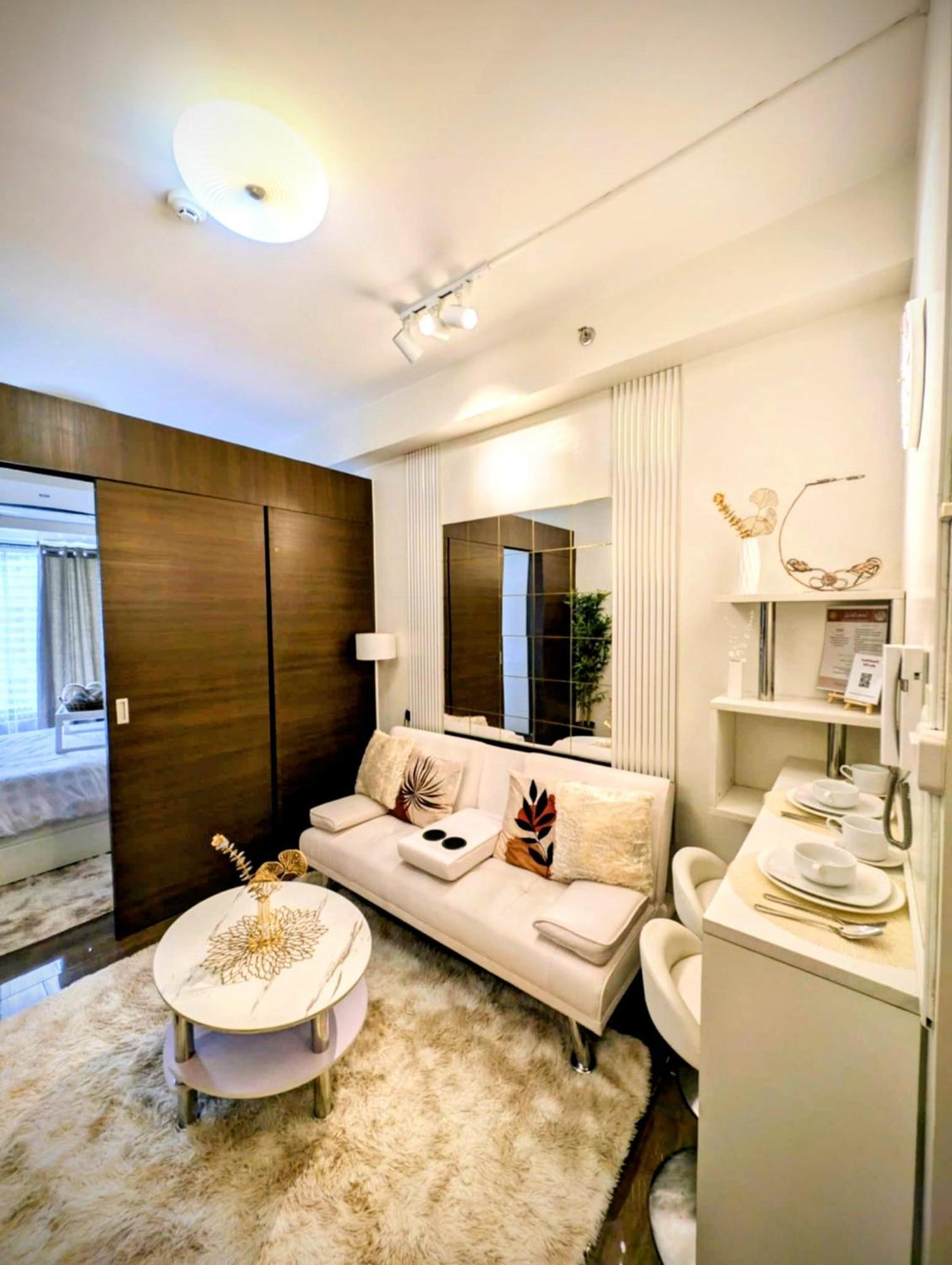 Sun And Moon Cozywhite Air Residences Makati Apartment *