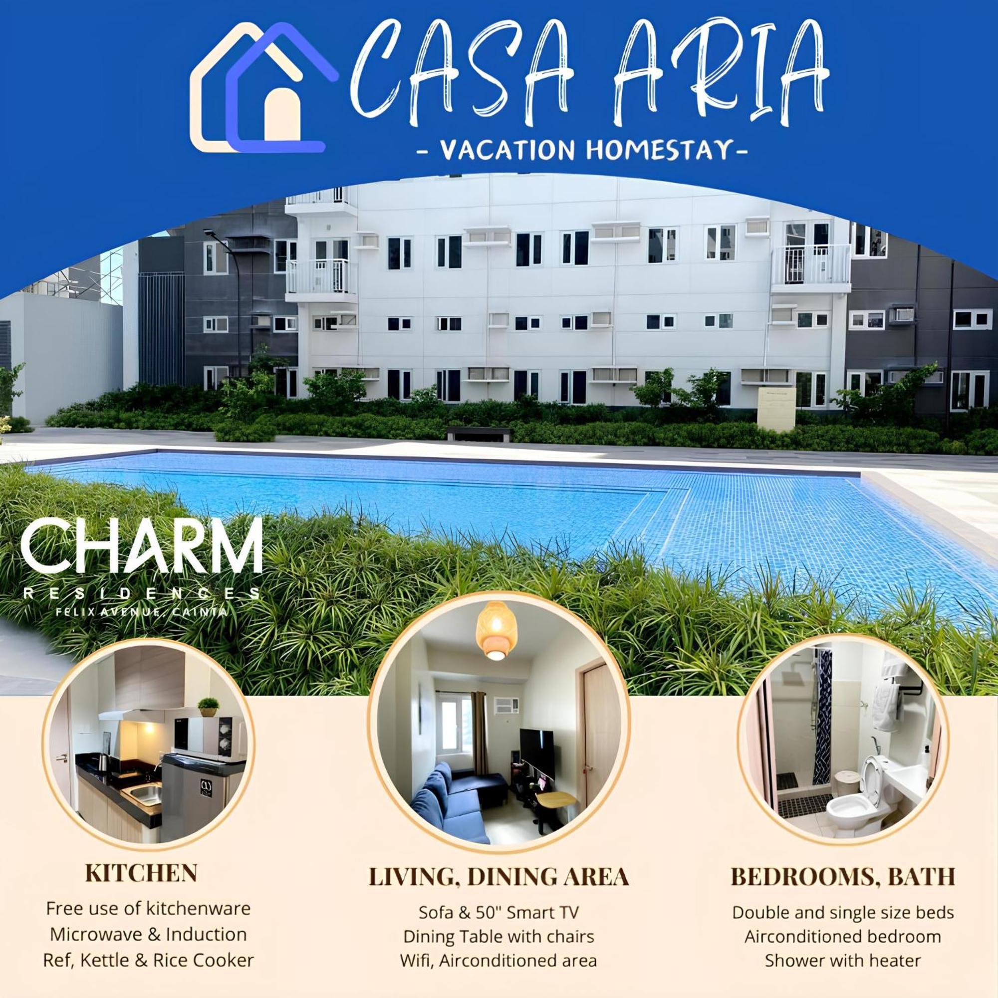 Casa Aria At Smdc Charm Residences - No Parking Apartment *