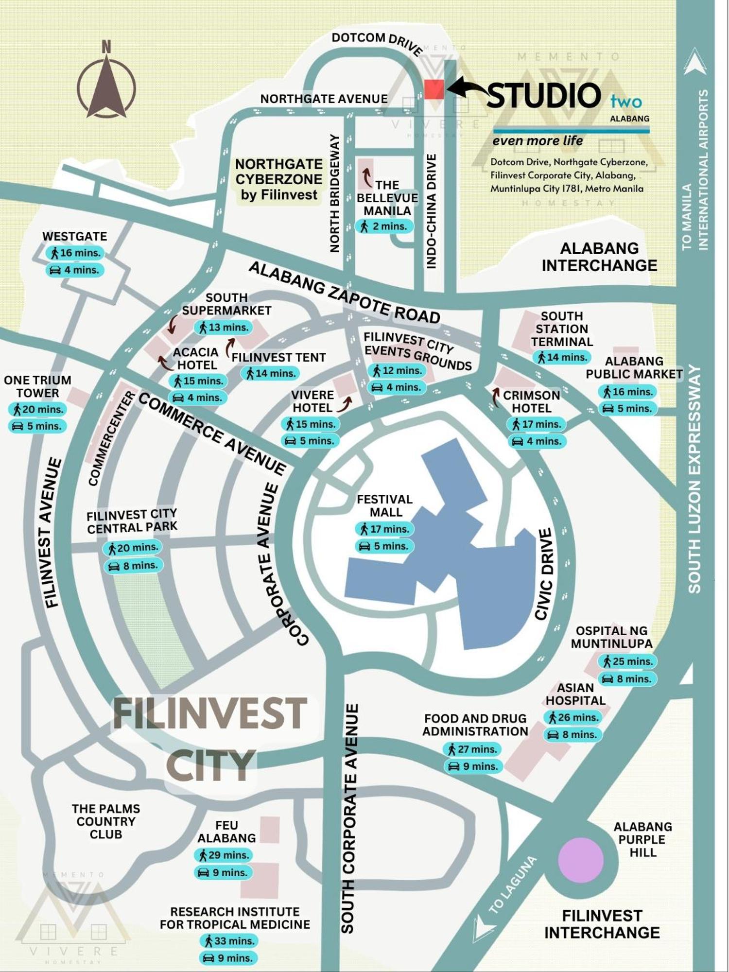 Apartment Bachelor's Crib 2 - Alabang - Quality Cheap Wifi *