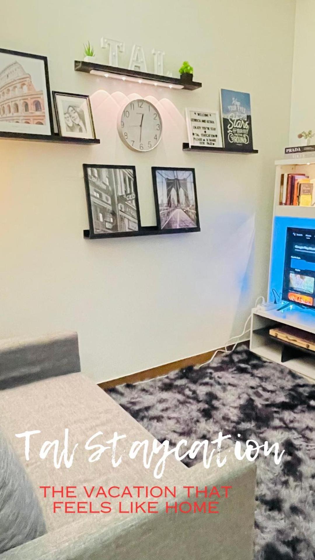 Tal Staycation 1 Bedroom 1 Bathroom & Kitchen ,neflix,up To 300 To 400 Mbps High Speed Internet Cozy,spacious,accessible New Unit At Smdc Trees Quezon Apartment Manila