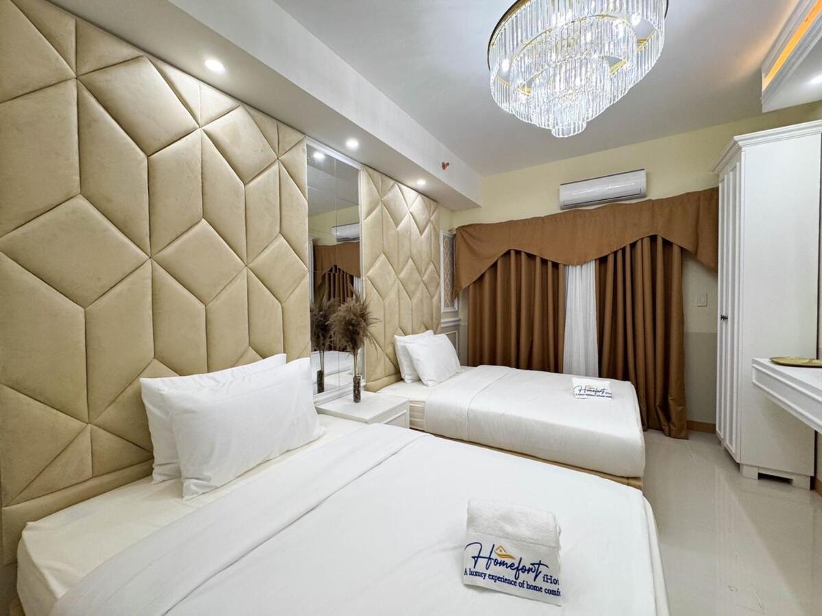 Homefort Twin Bed - Red Residences Makati 1146 * Manila